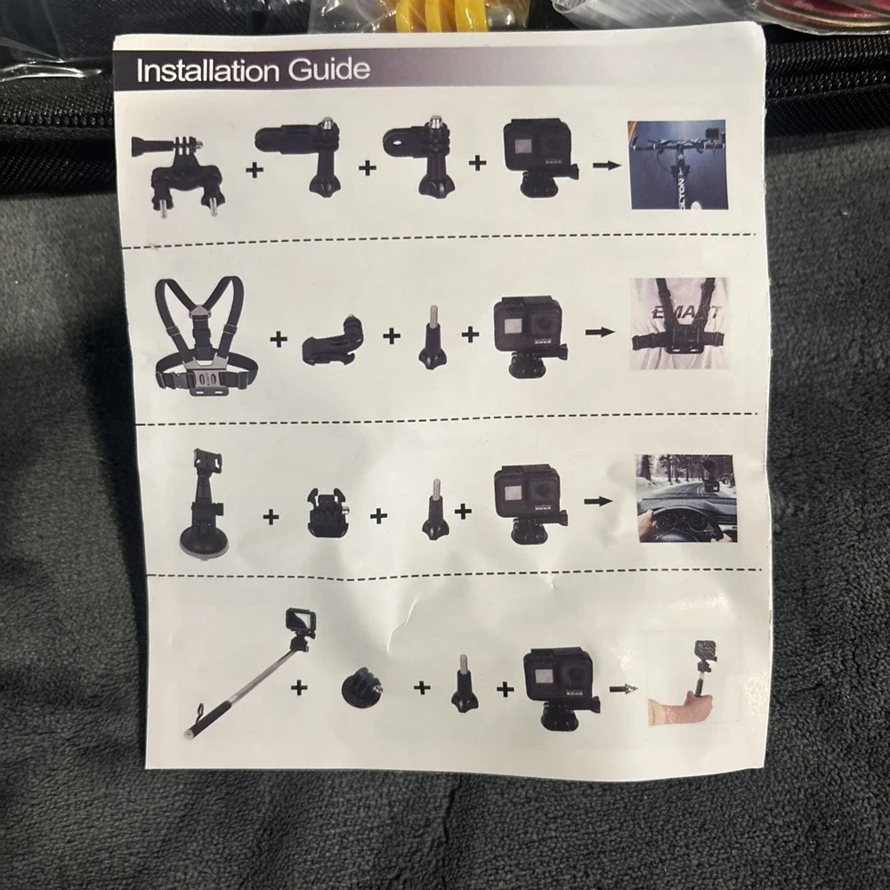 Emart 53-in-1 Accessory Kit‎ For Action Camera - Picture 4 of 8